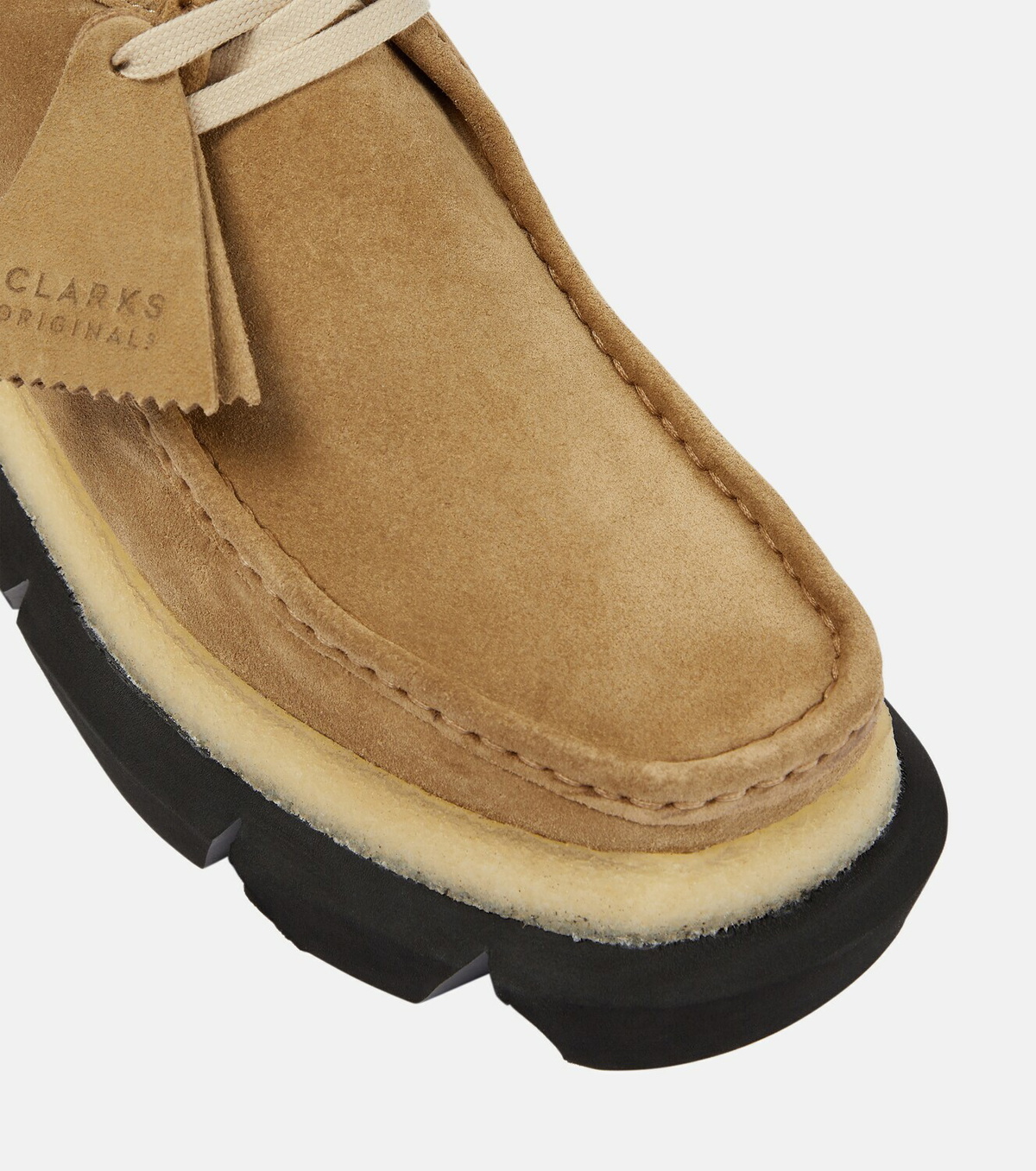 Sacai Clarks Hybrid Wallabee suede boots Sacai