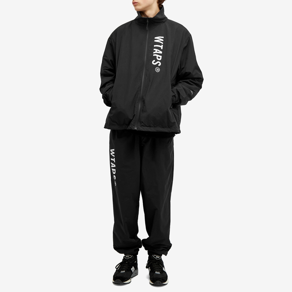 WTAPS Men's 01 Track Jacket in Black WTAPS