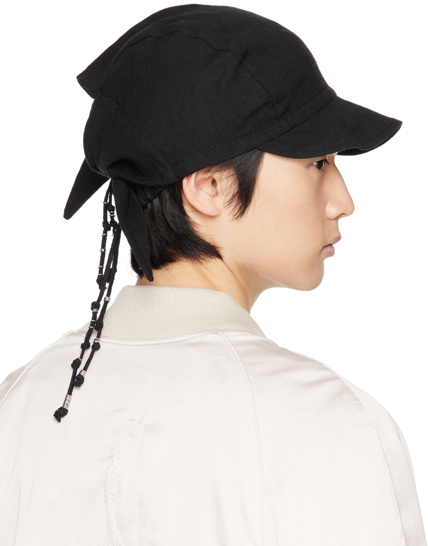 Hyein Seo Black Knot Cap Hyein Seo