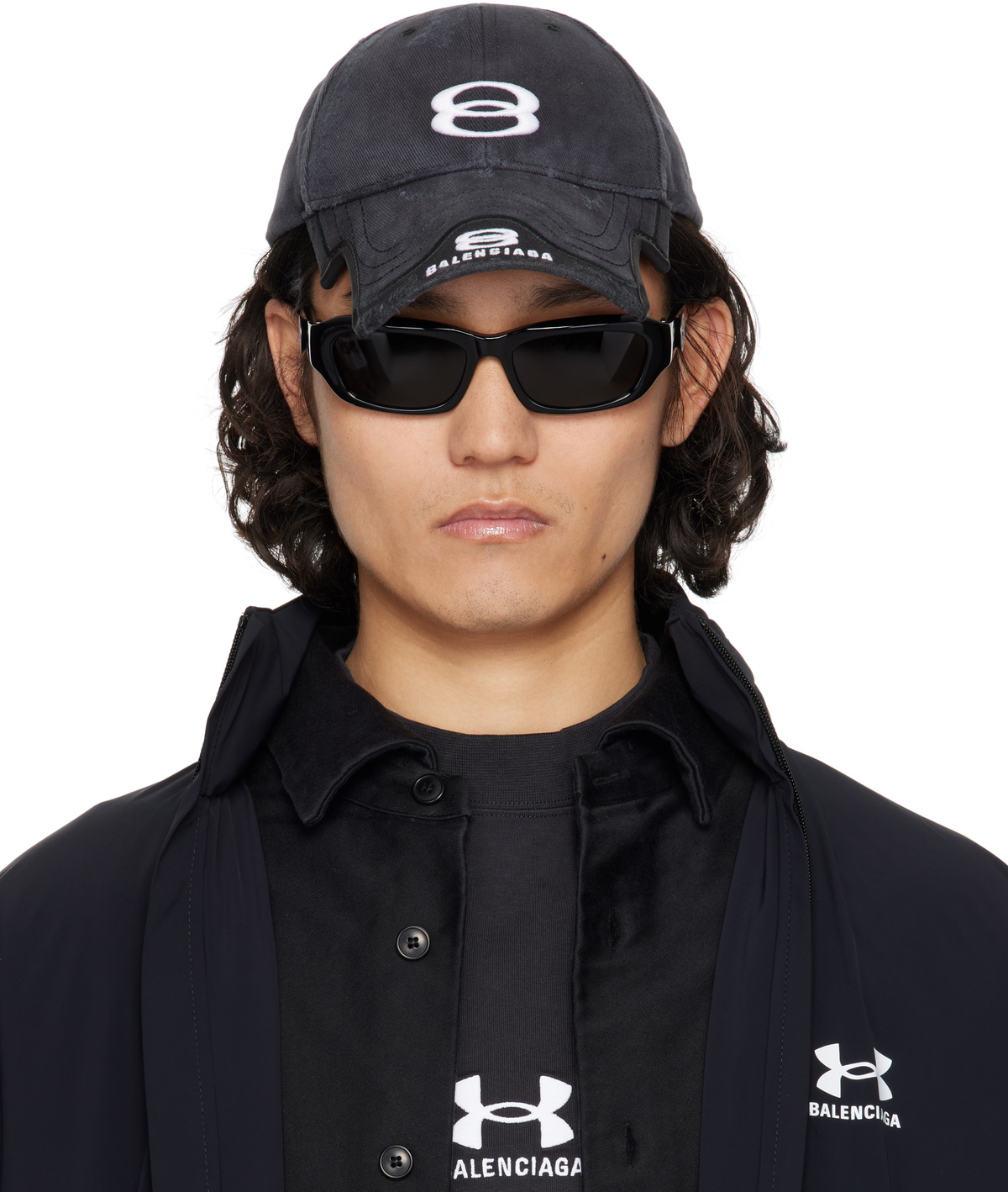 Balenciaga Black Unity Sports Icon Cap Balenciaga