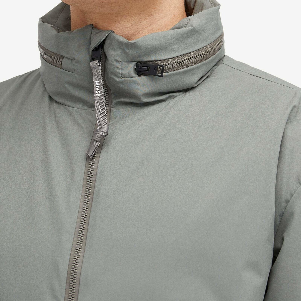 Norse Projects Men's Alta 2.0 2L Jacket in Pewter Norse Projects