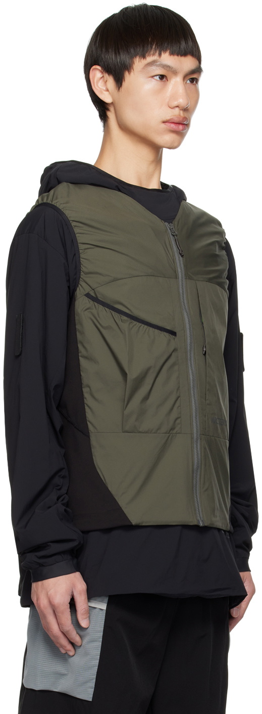 ARC'TERYX System A Khaki Chexa Hybrid Vest Arc'teryx