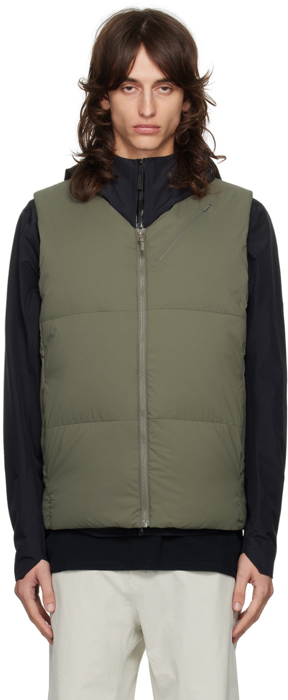 Veilance Green Conduit Down Vest Arc'teryx Veilance