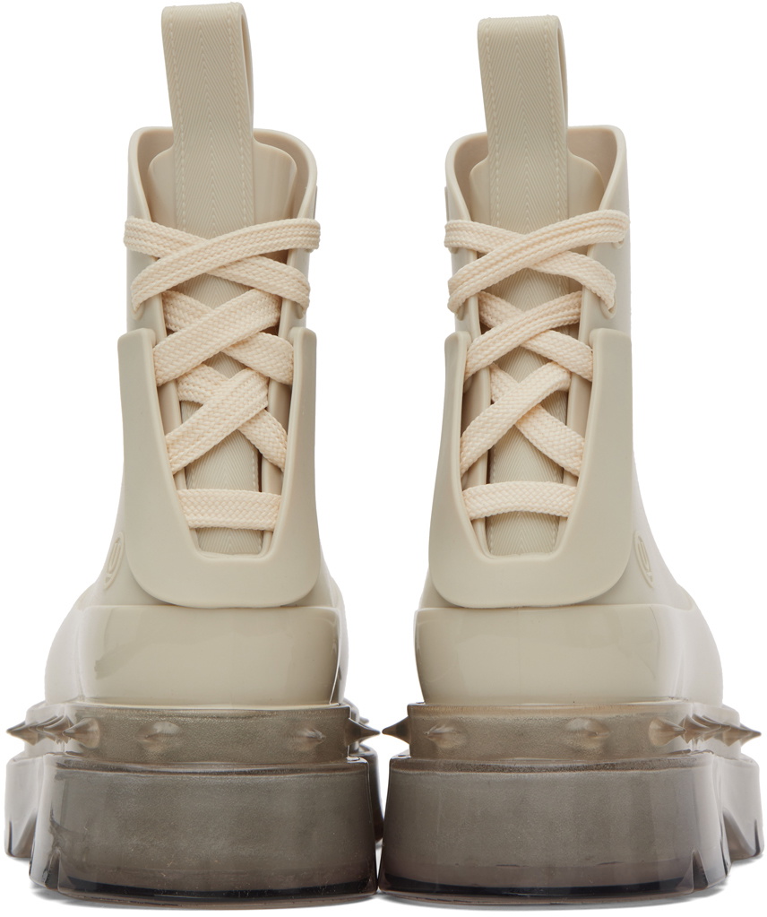 UNDERCOVER Beige Melissa Edition Spikes Boots Undercover