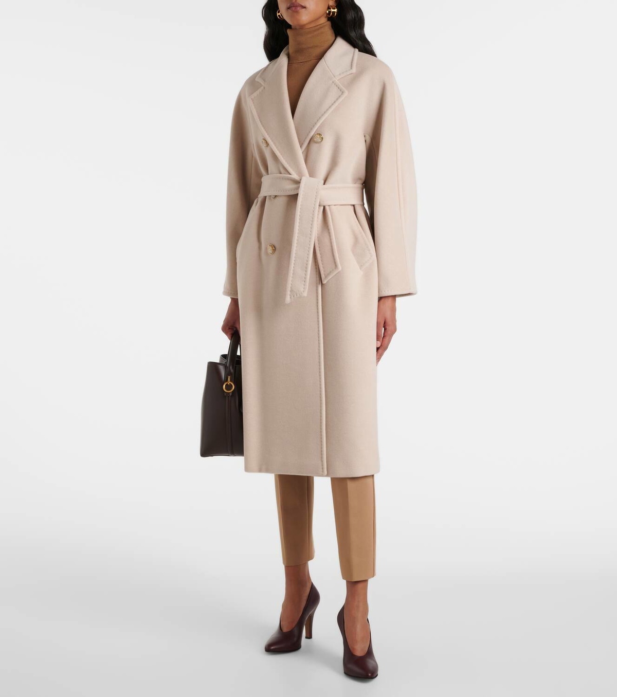 Max Mara Ticino double-breasted wool and cashmere coat Max Mara