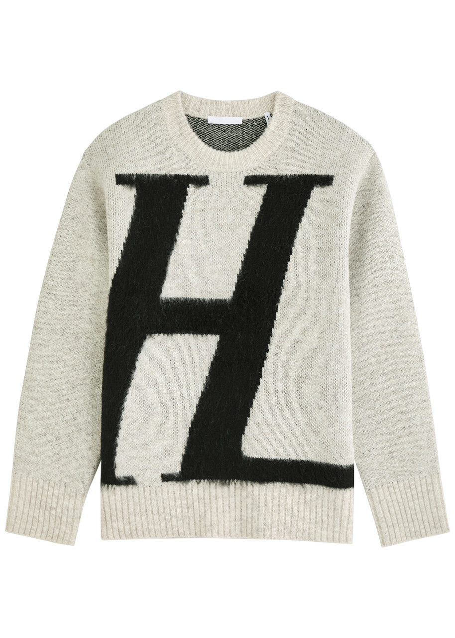 Helmut Lang 1997 Re-Edition Elbow Cut Out Sweater Helmut Lang
