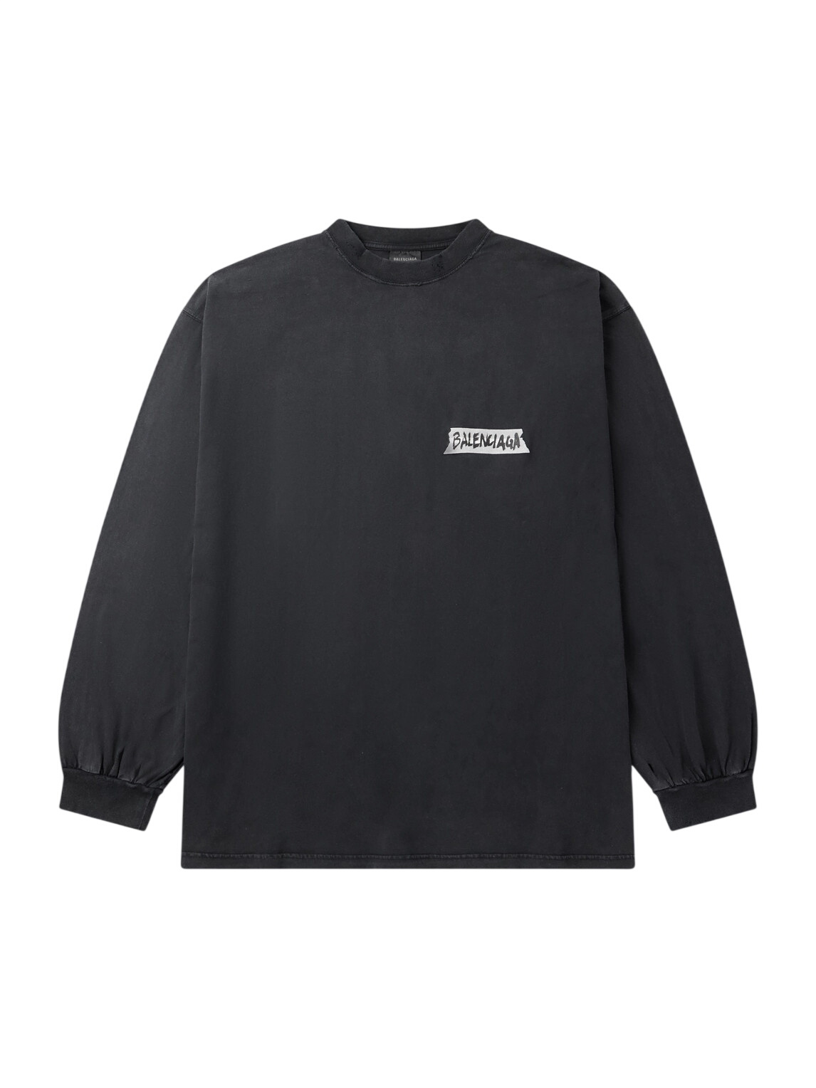 Balenciaga Black 'Retail Therapy' Logo T-Shirt Balenciaga