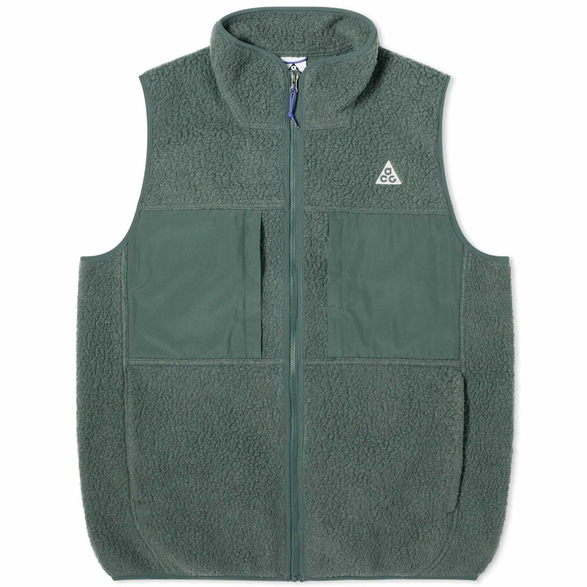 Nike Men's ACG Arctic Wolf Vest in Vintage Green/Summit White Nike
