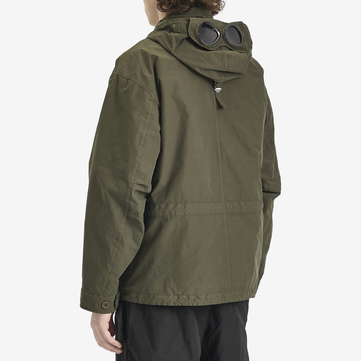 C.P. Company Men's Goggle Jacket in Ivy Green C.P. Company