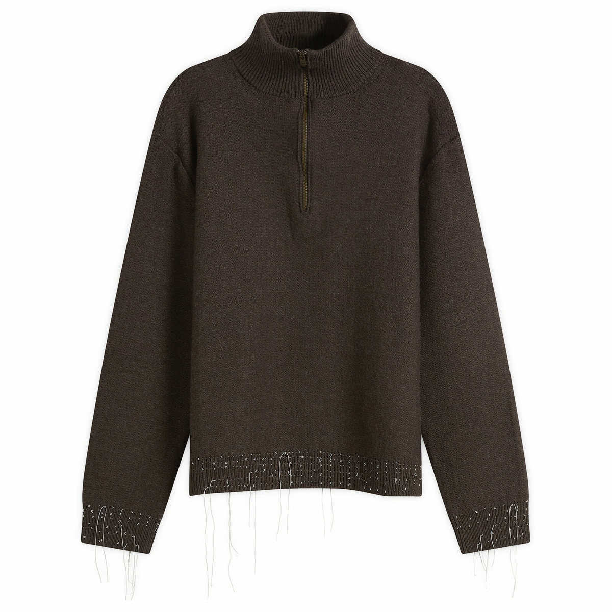 Maison Margiela 14 Classic Rib Knit Crew Neck Maison Margiela