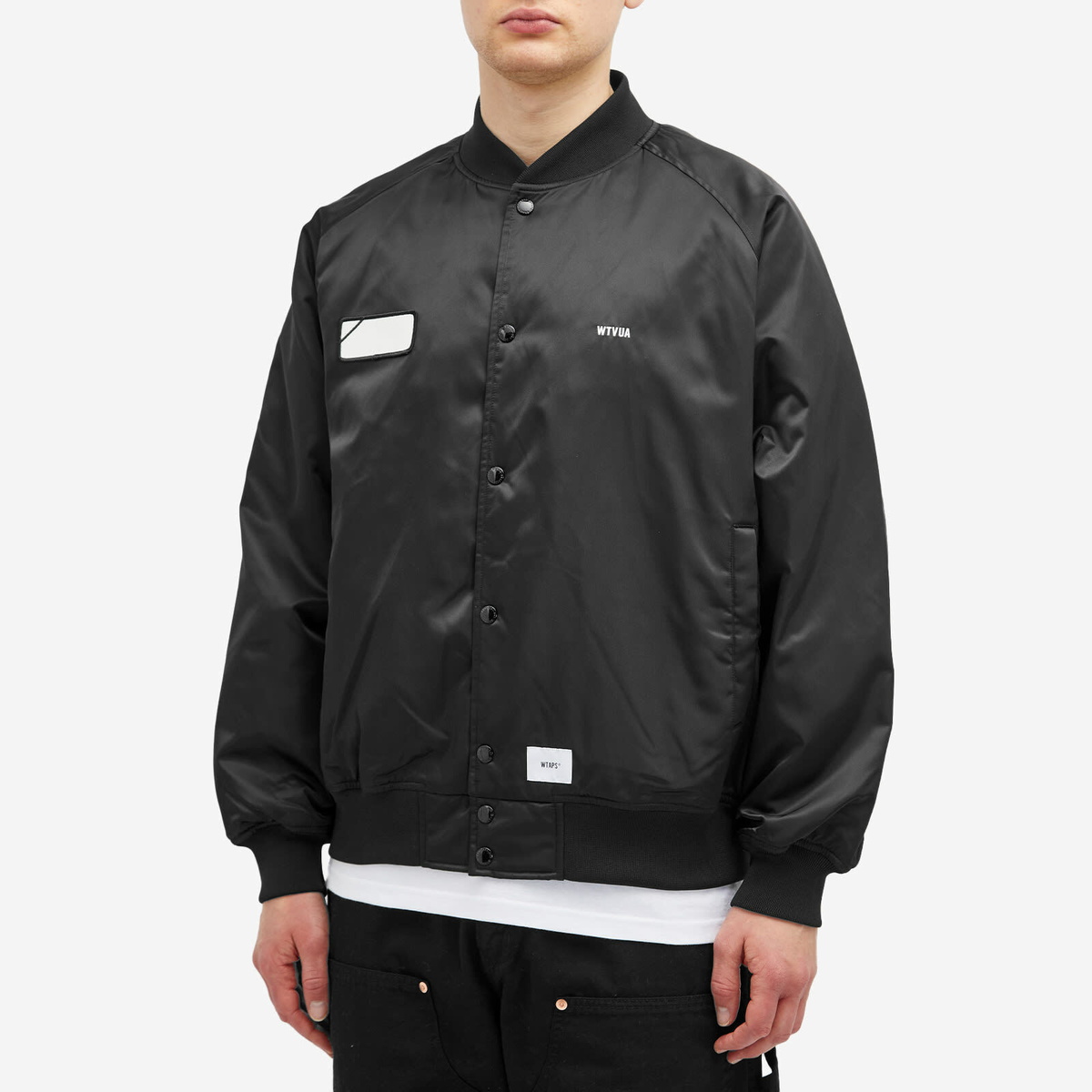 WTAPS Men's 11 Team Jacket in Black WTAPS