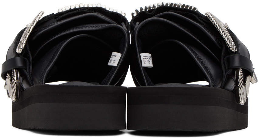 Toga Virilis Black Suicoke Edition Moto Sandals Toga Virilis