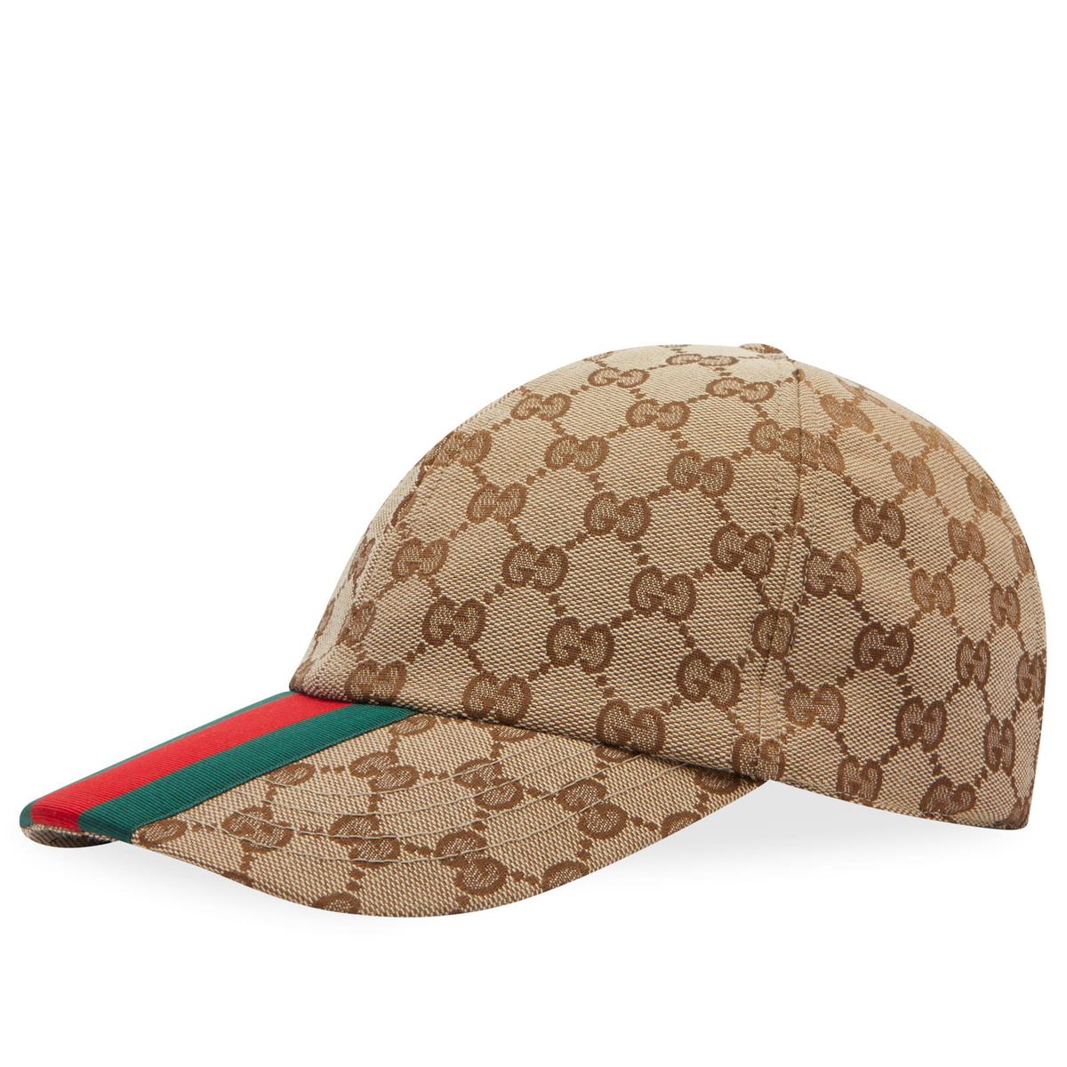 Gucci Men's GG Jacquard Web Baseball Cap in Beige Gucci