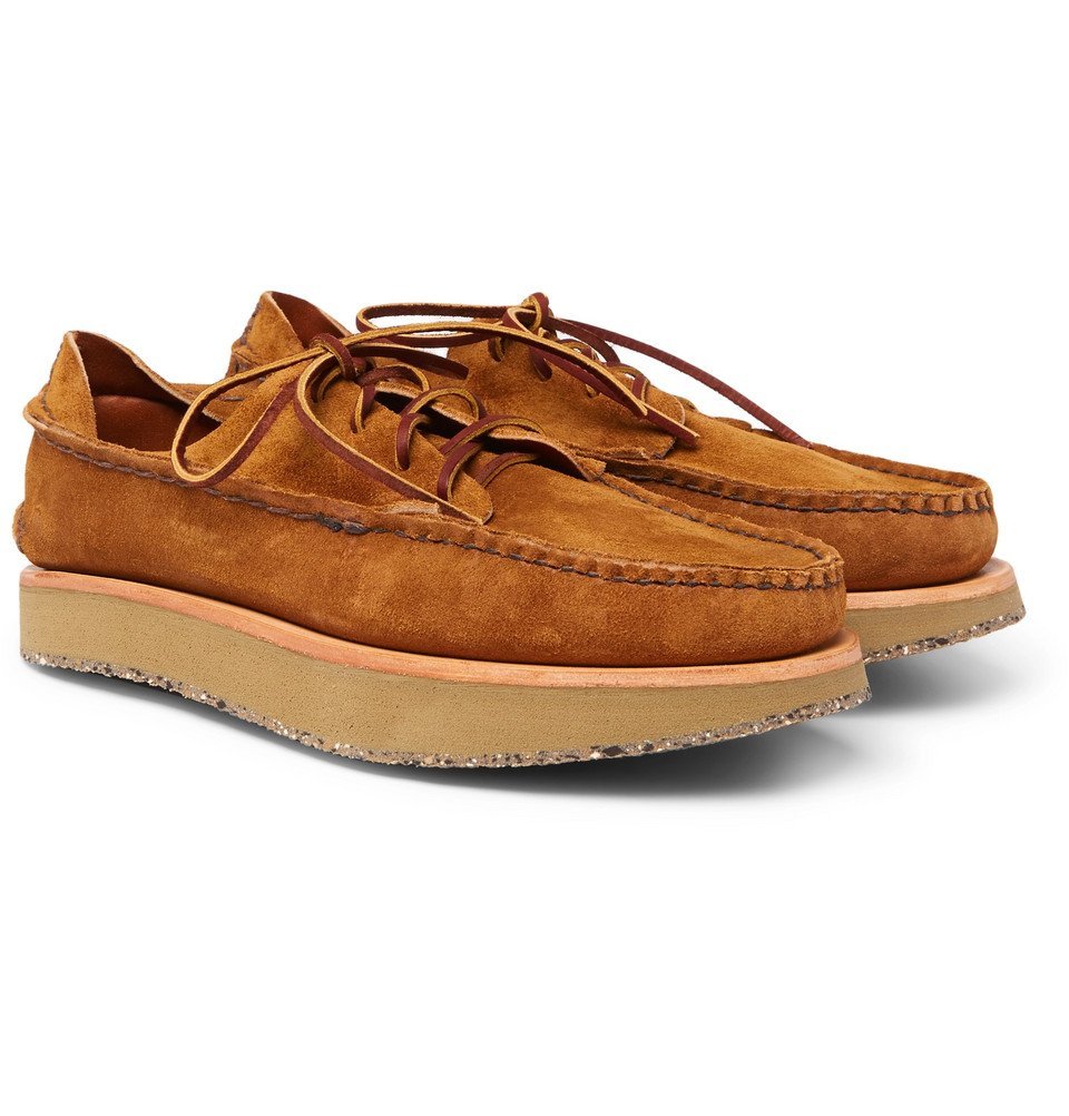 Yuketen - Maine Guide Ox Rocker Suede Shoes - Men - Brown Yuketen