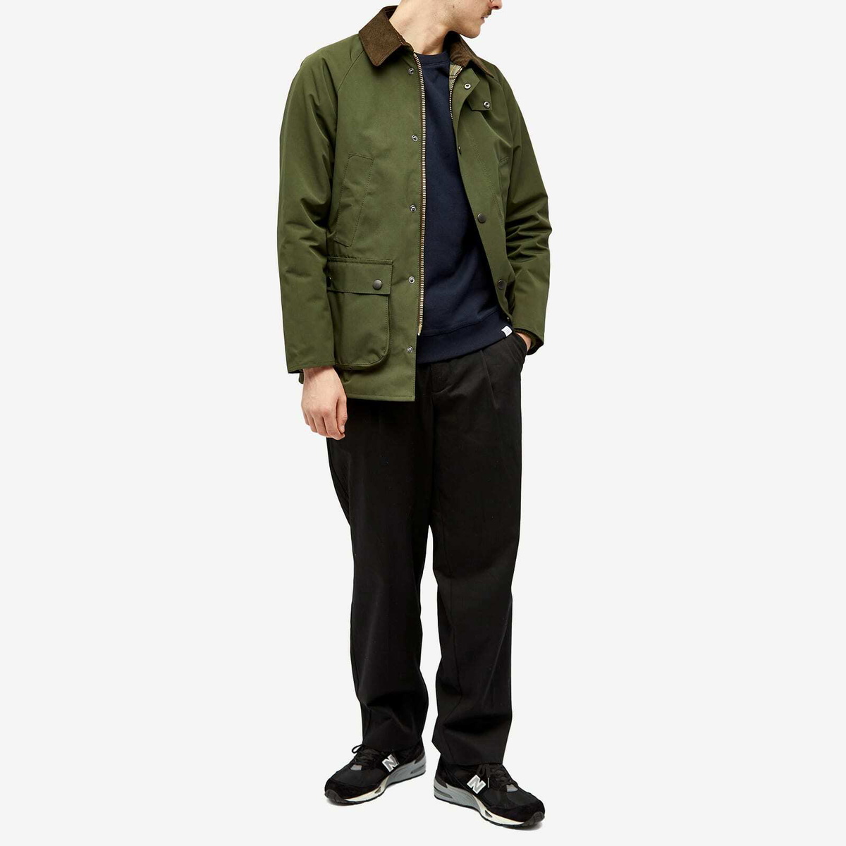 Barbour Men's SL Bedale Casual Jacket in Sage Barbour