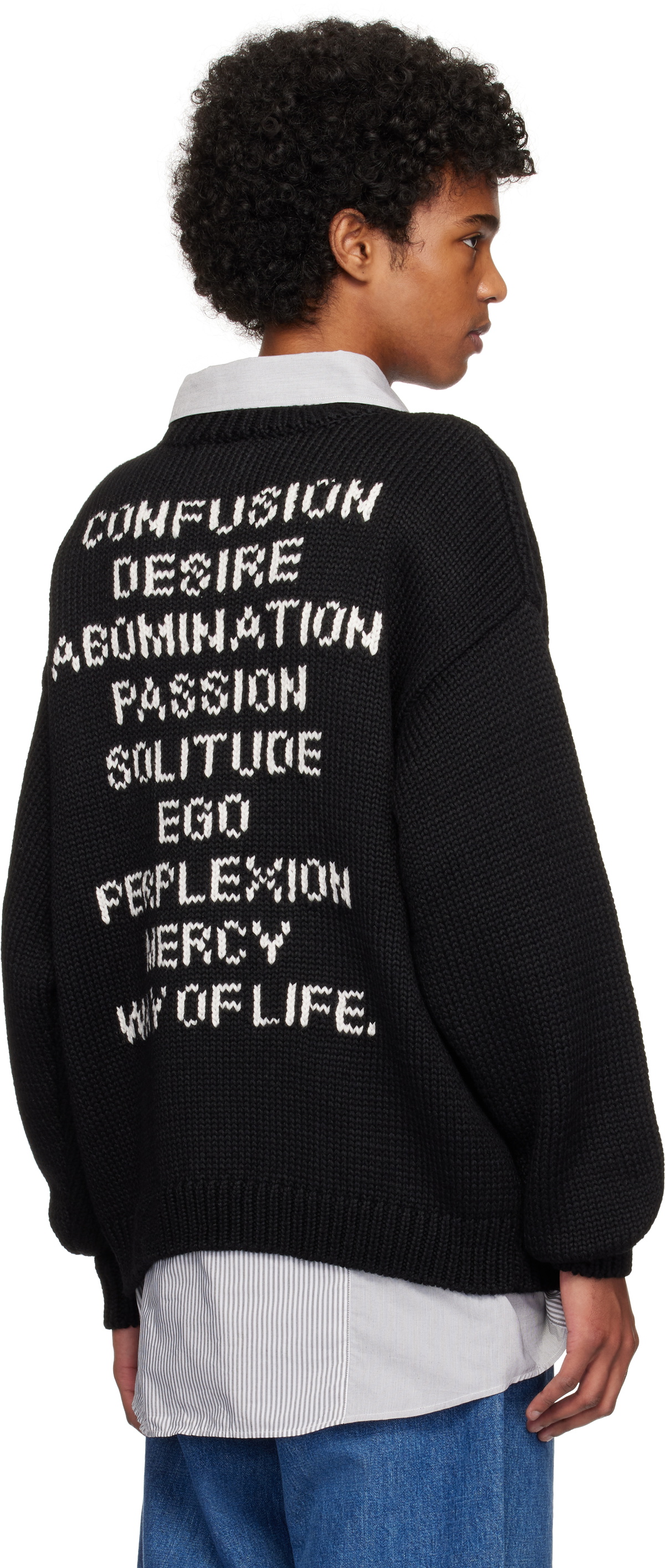WTAPS Black Ingredient Sweater WTAPS