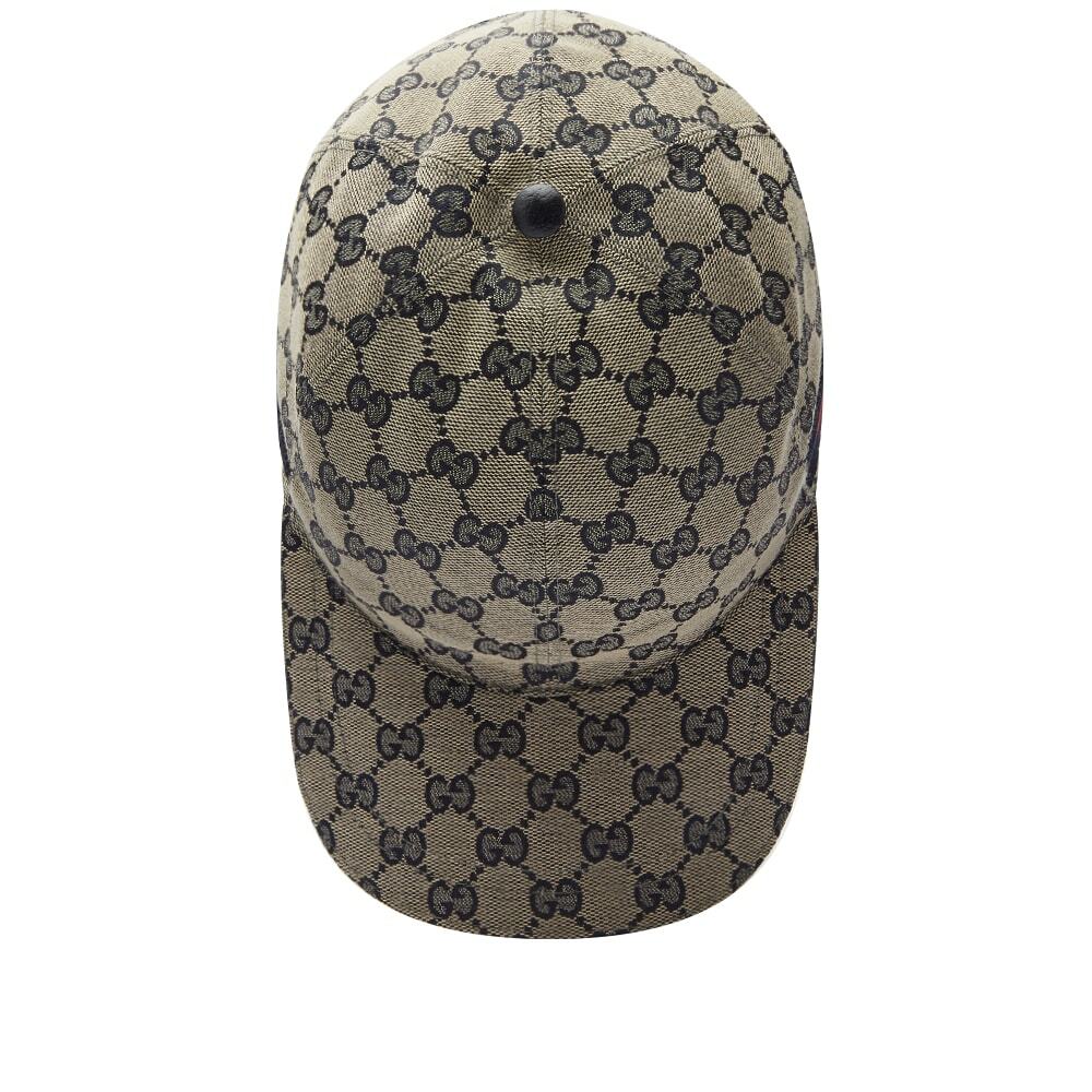 Gucci Men's GG Jacquard Baseball Cap in Navy Gucci