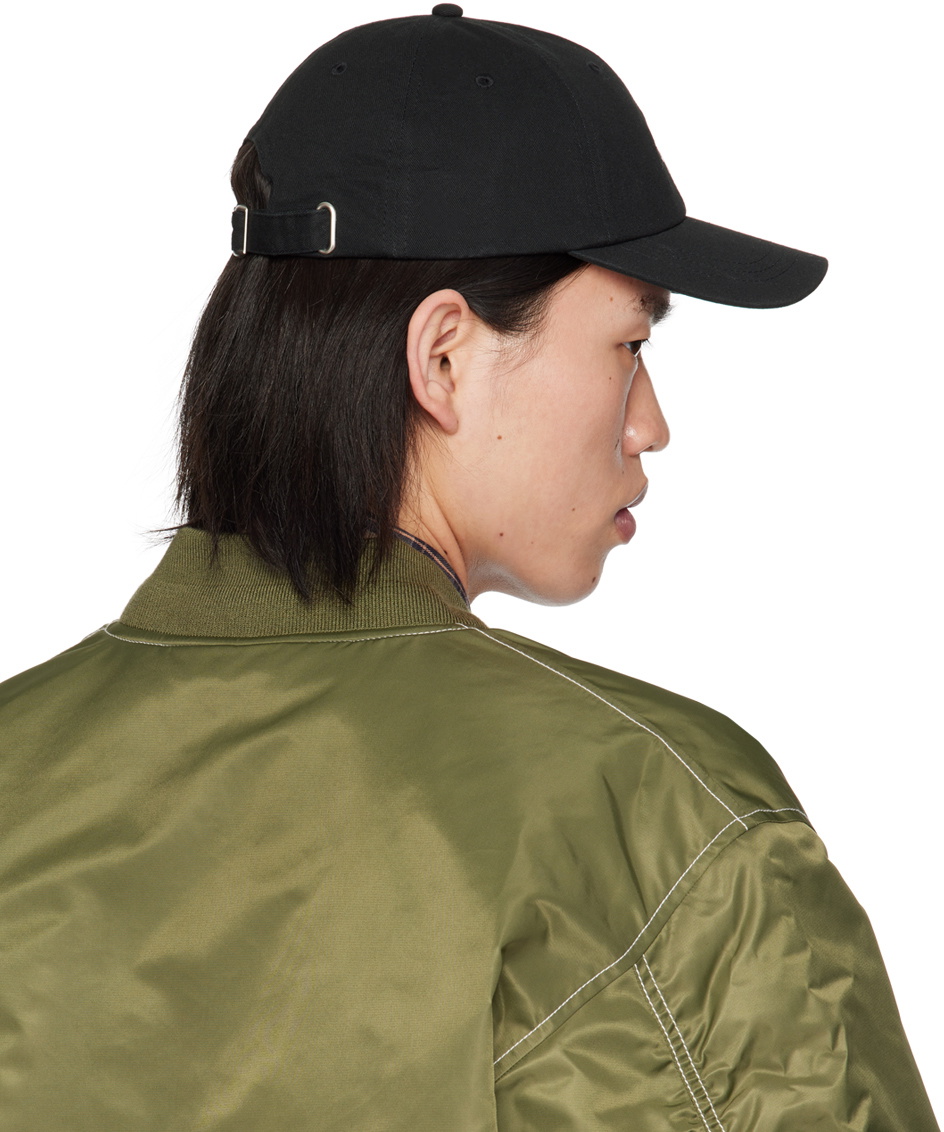 Stüssy Black Basic Stock Low Pro Cap Stussy