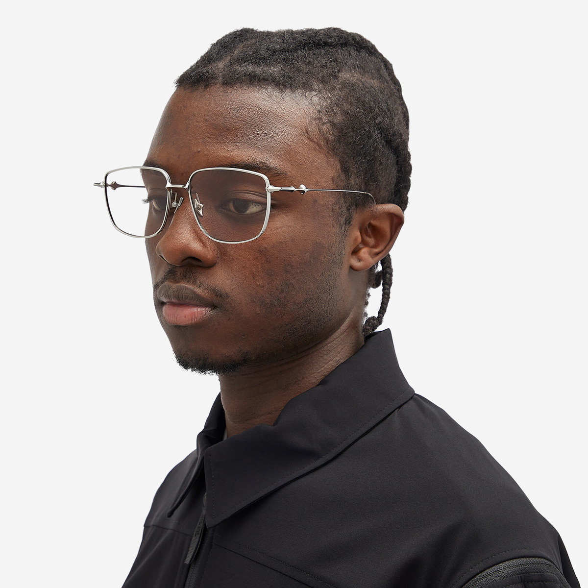 Gentle Monster Academya Sunglasses in Silver/Brown Gentle Monster