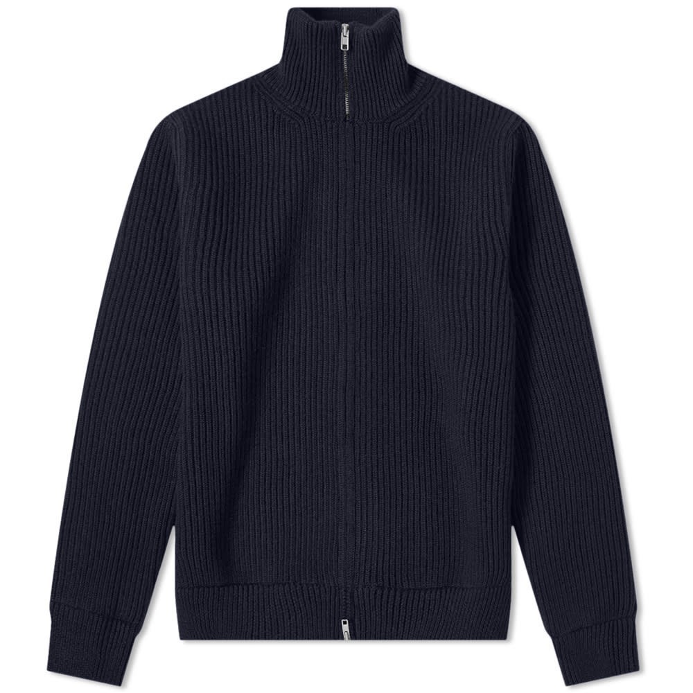 Maison Margiela 14 Classic Ribbed Zip Cardigan Maison Margiela