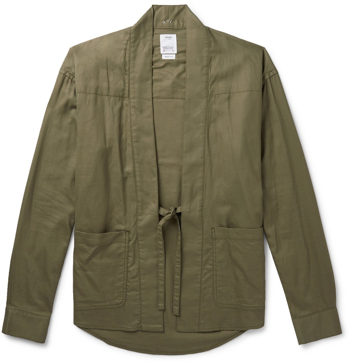 visvim - Lhamo Cotton-Twill Shirt - Green Visvim
