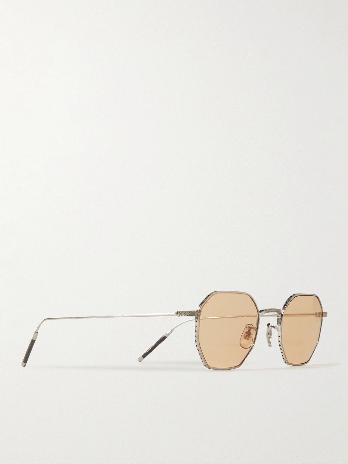 Oliver Peoples - Takumi TK-5 Octagon-Frame Titanium Sunglasses
