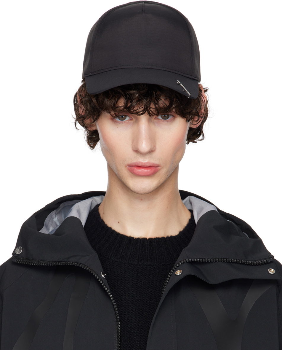 HELIOT EMIL Black Haploid Cap Heliot Emil