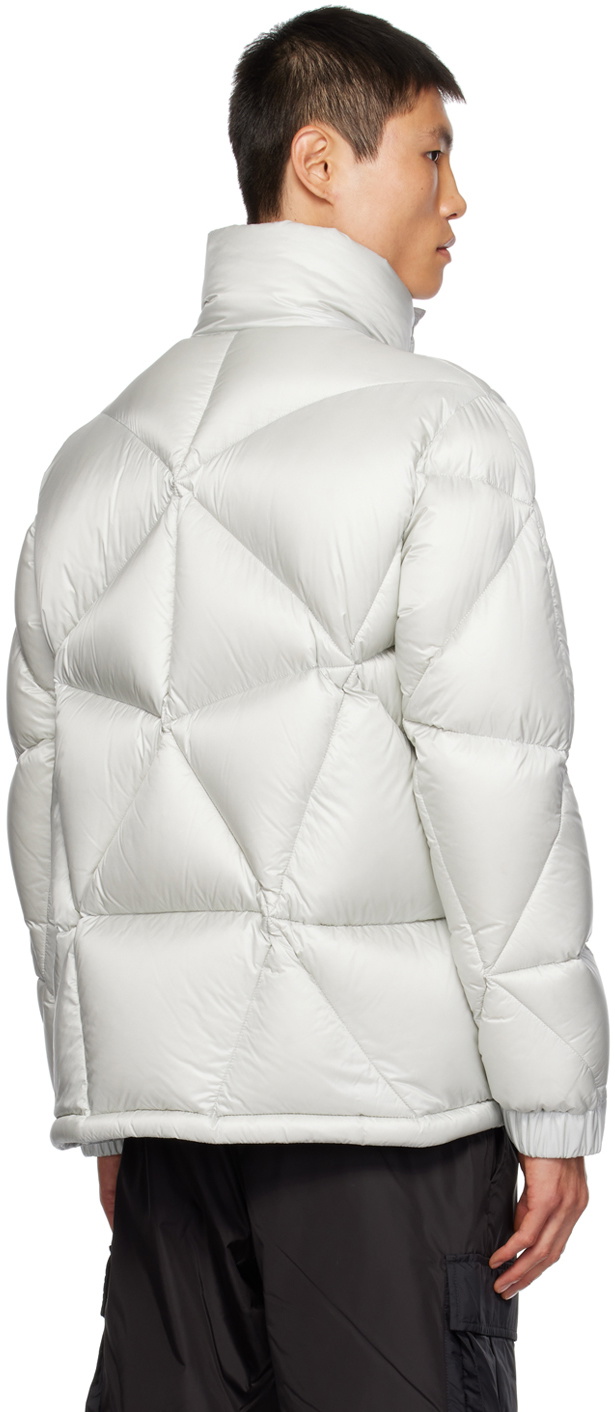 Moncler Genius 1 Moncler Pharrell Williams Gray Oak Down Jacket