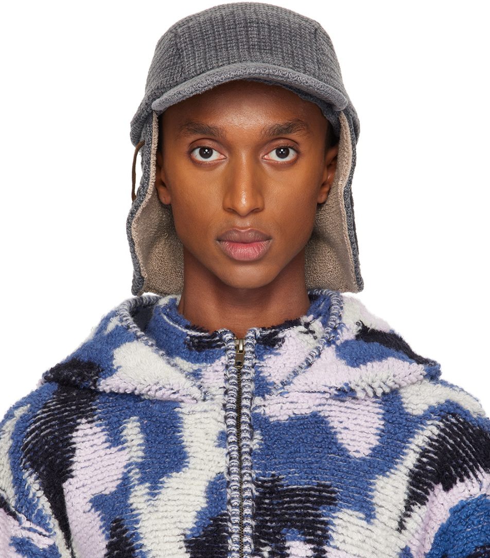 Isa Boulder SSENSE Exclusive Gray Chain Tenno Cap Isa Boulder