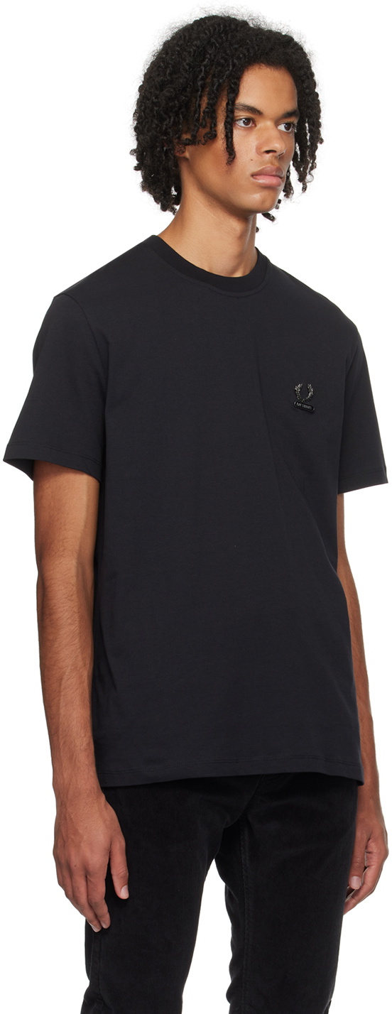Raf Simons Black Fred Perry Edition T-Shirt Raf Simons