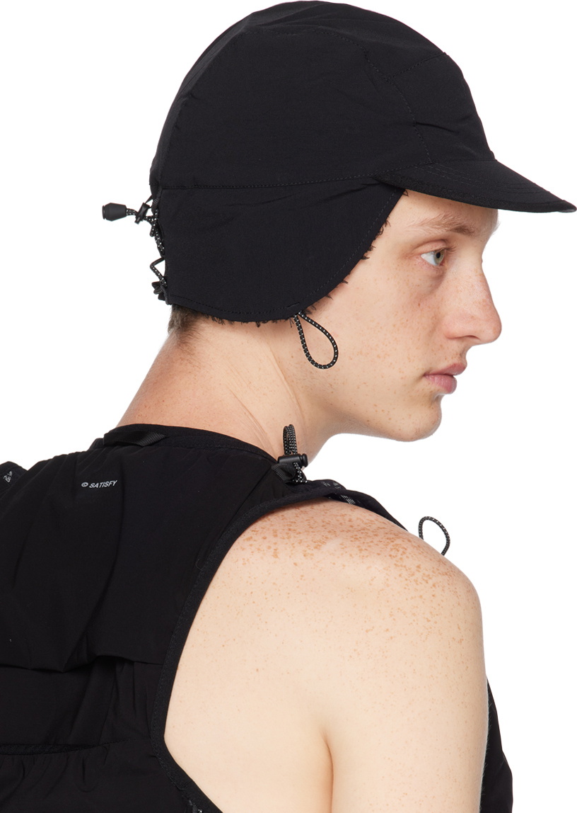 Satisfy Black Sherpa Cap Satisfy