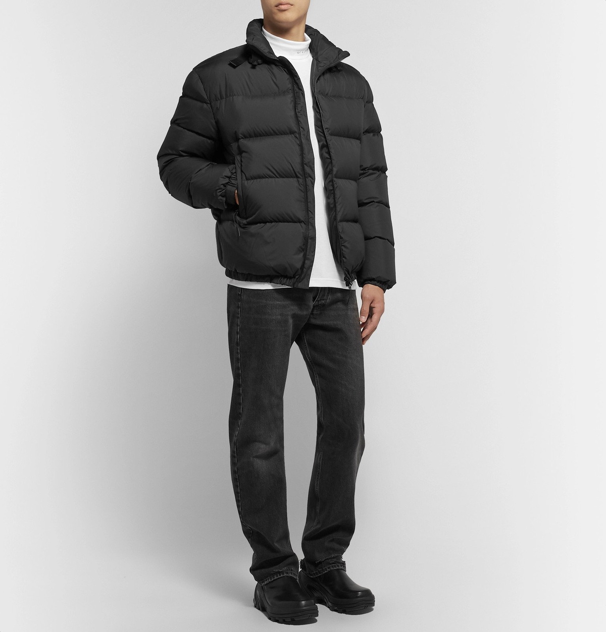 1017 ALYX 9SM - Quilted Nylon-Ripstop Down Jacket - Black 1017
