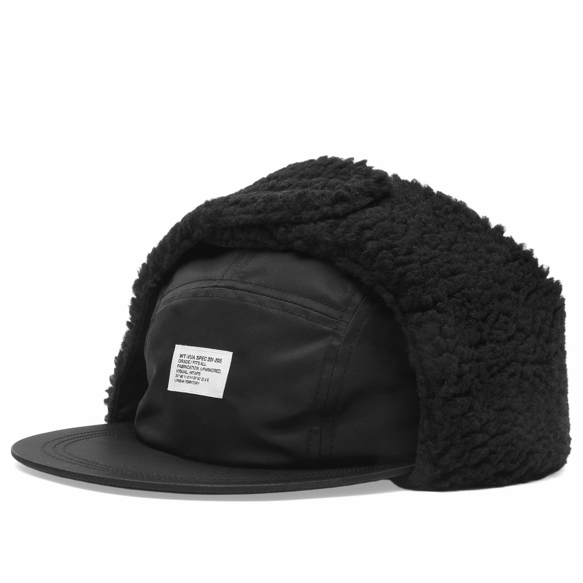 WTAPS Men's 12 Ripstop Nylon Bucket Hat in Black WTAPS