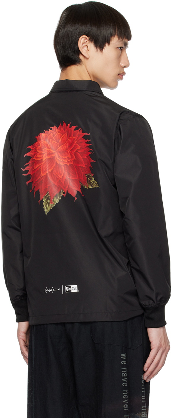 Yohji Yamamoto Black New Era Edition Coach Jacket Yohji Yamamoto