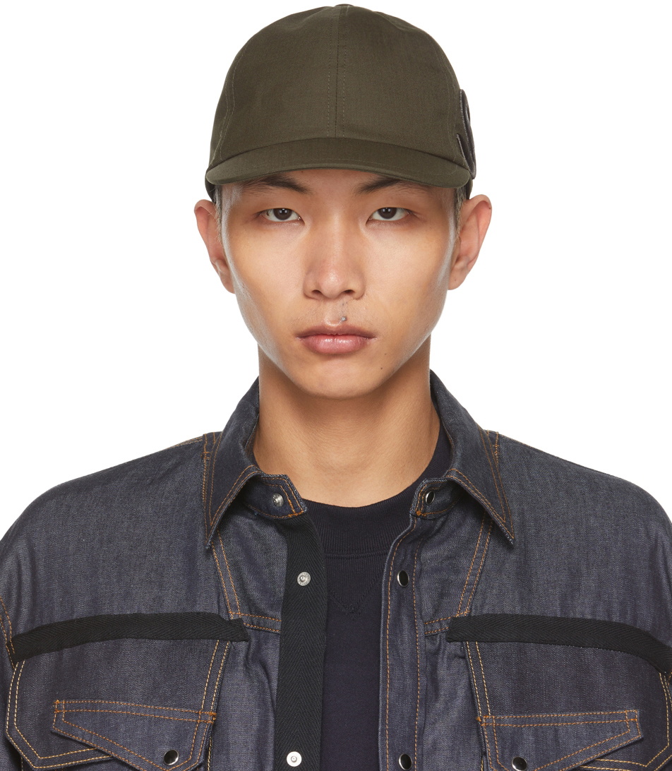 sacai White & Black WTAPS Edition Cotton Twill Cap Sacai