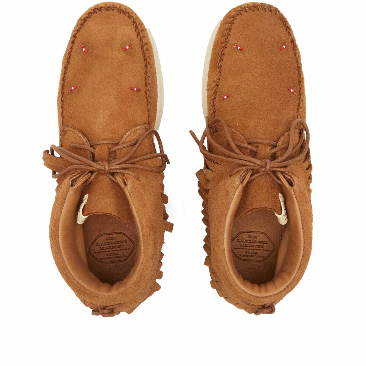 Visvim Men's FBT Shaman Folk in Light Brown Visvim