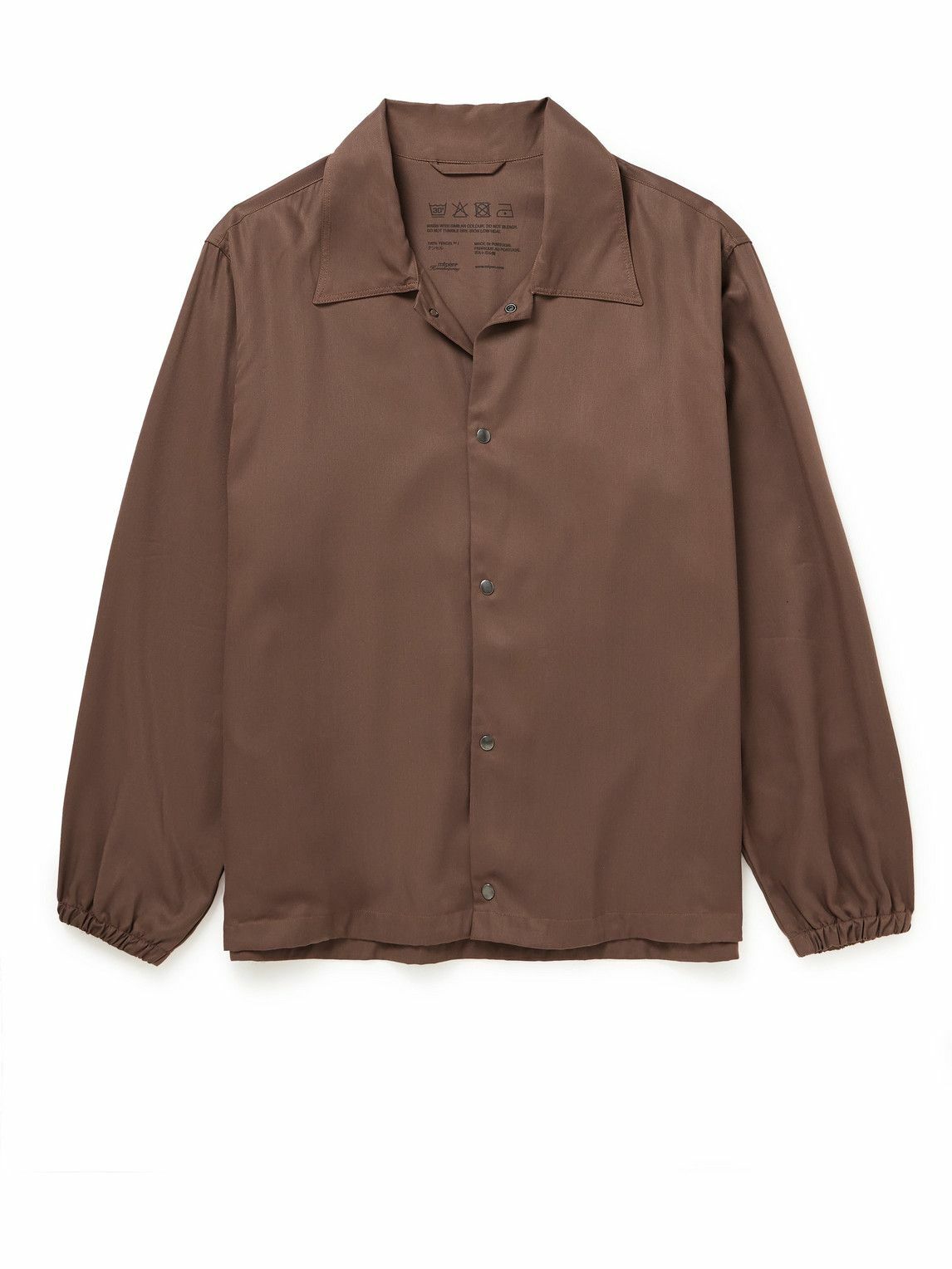 mfpen - Practice LENZING™ Lyocell Jacket - Brown mfpen