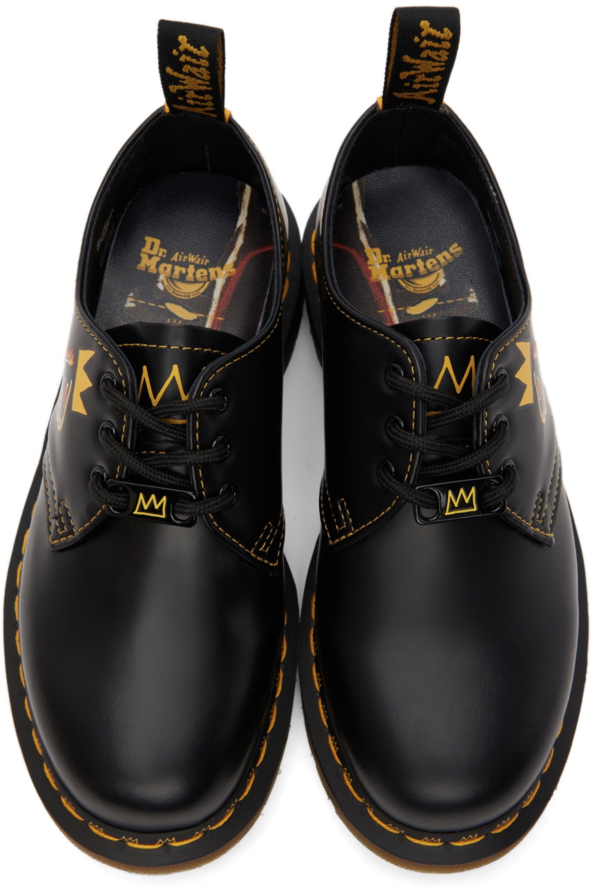 Dr. Martens Black Jean-Michel Basquiat Edition 1461 Derbys Dr. Martens