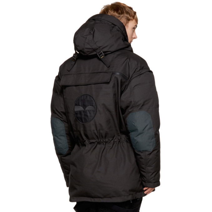 NAPA by Martine Rose Black Skidoo Common Pullover Anorak Napapijri