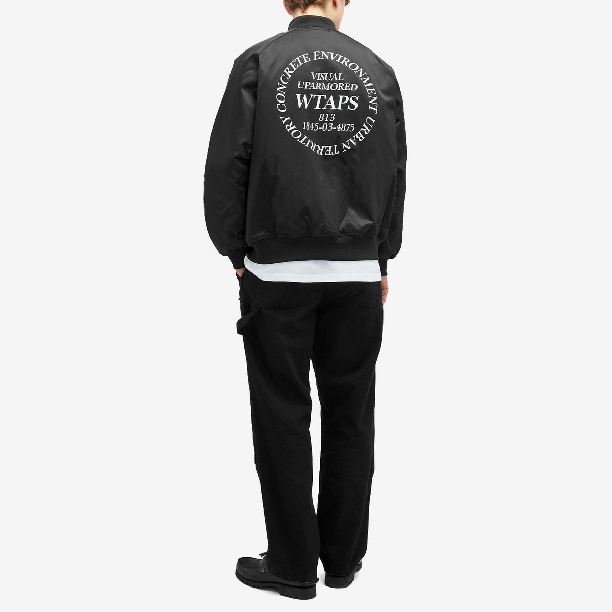 WTAPS Men's 11 Team Jacket in Black WTAPS