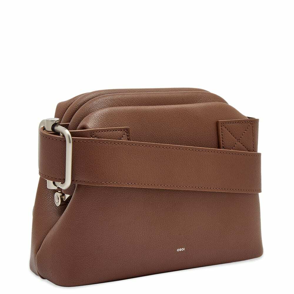 OSOI Women's Mini Brot Bag in Pebble Mud Brown OSOI