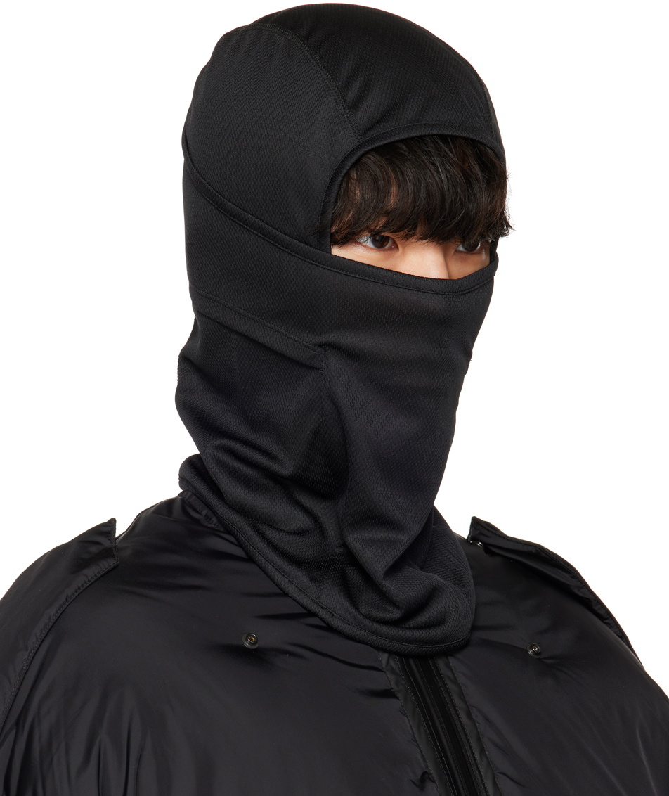 Julius Black Cutout Balaclava Julius