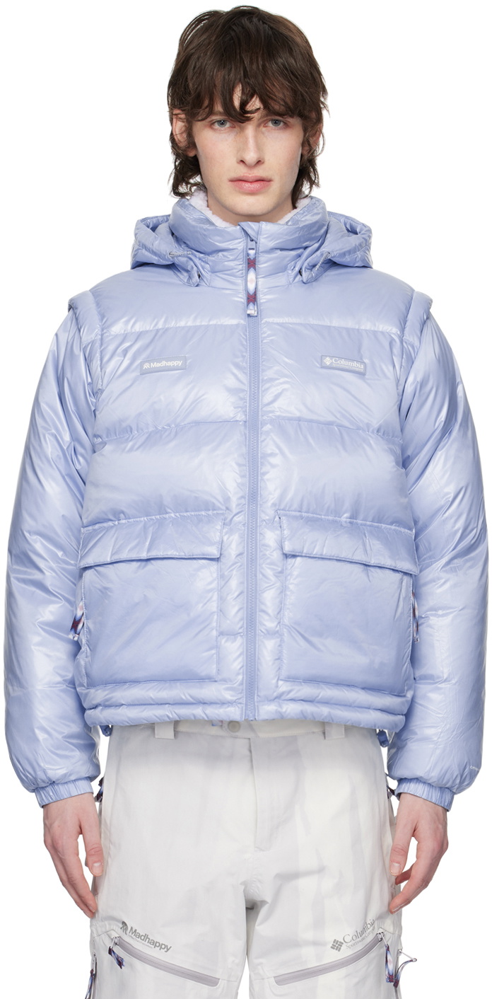 Madhappy Blue Columbia Edition Down Jacket Madhappy