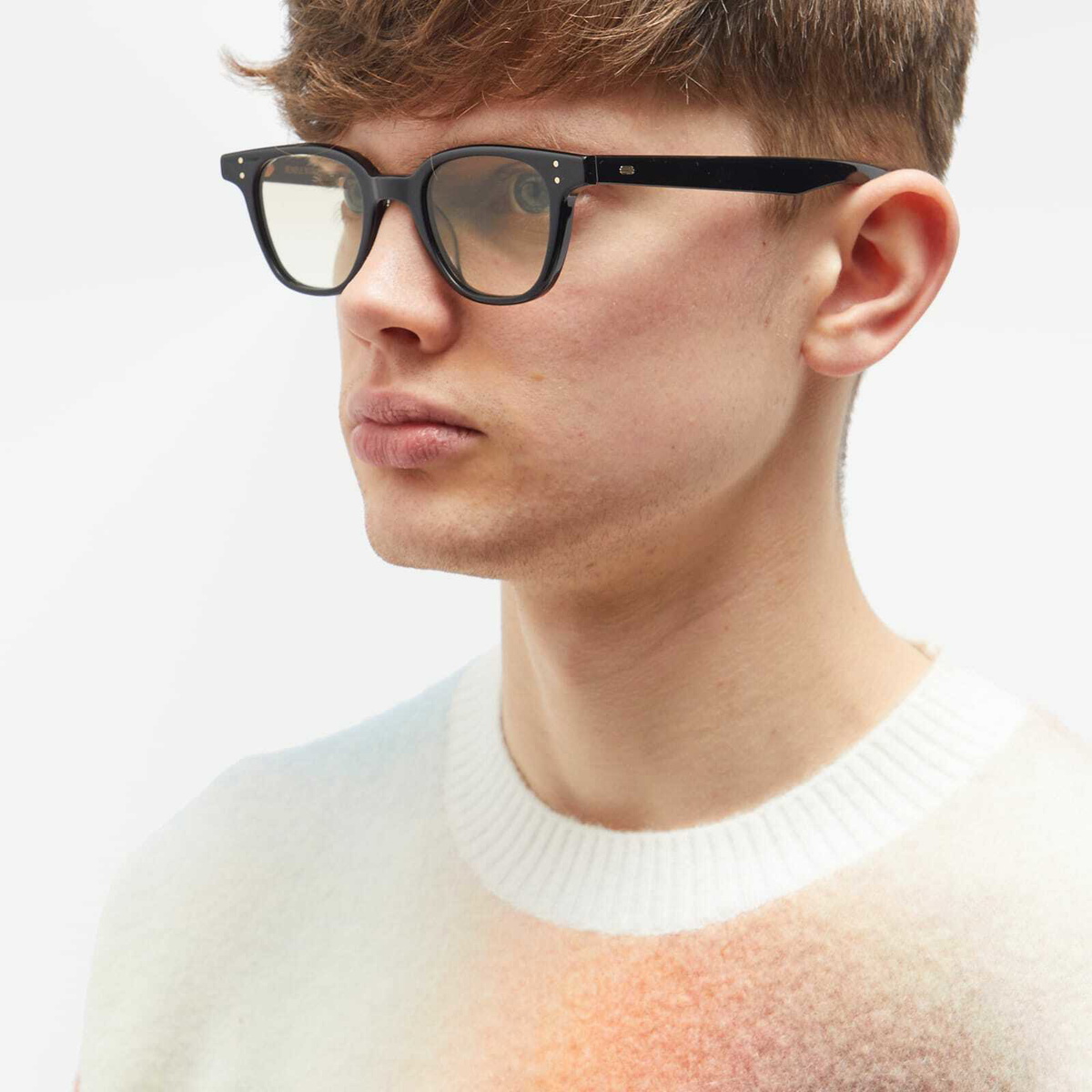 Gentle Monster Men's Dadio Sunglasses in Black/Brown Gentle Monster