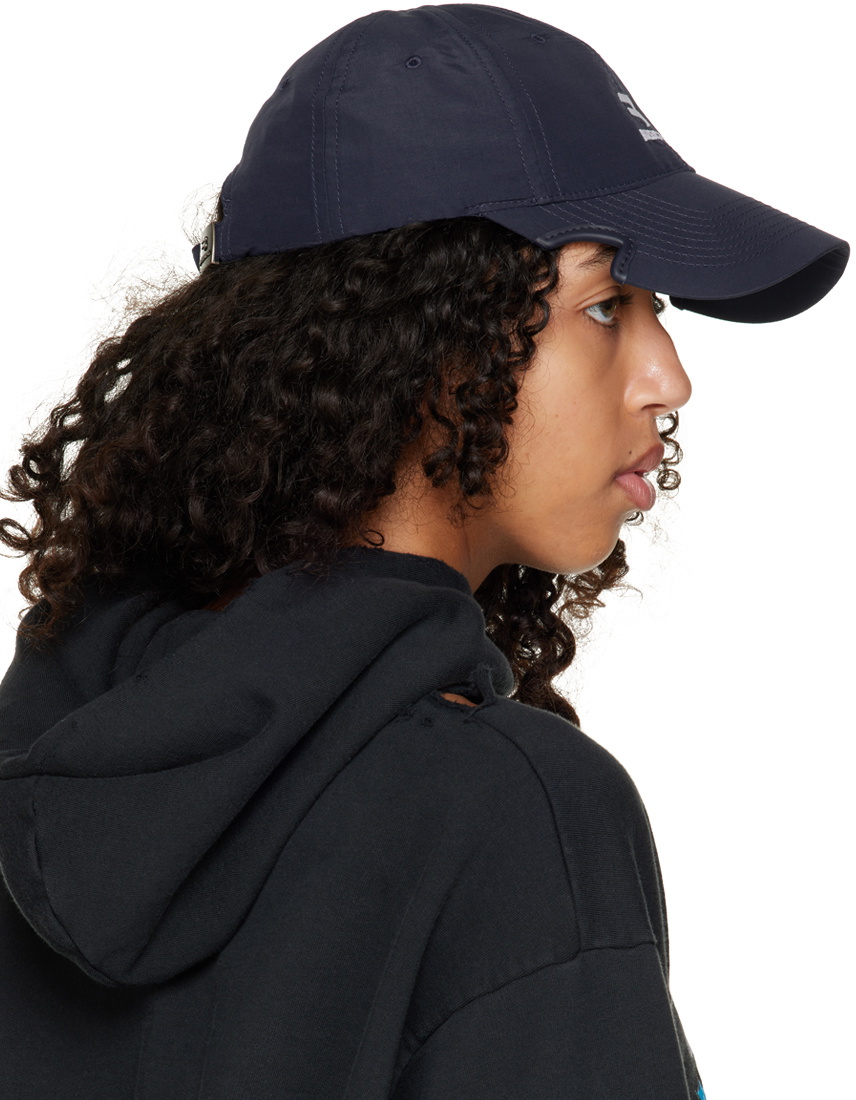 Balenciaga White Notch Tracksuit Cap Balenciaga