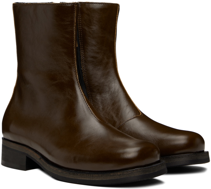 Our Legacy Brown Camion Boots Our Legacy