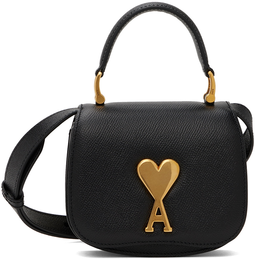 AMI Paris Black Nano Paris Paris Bag AMI