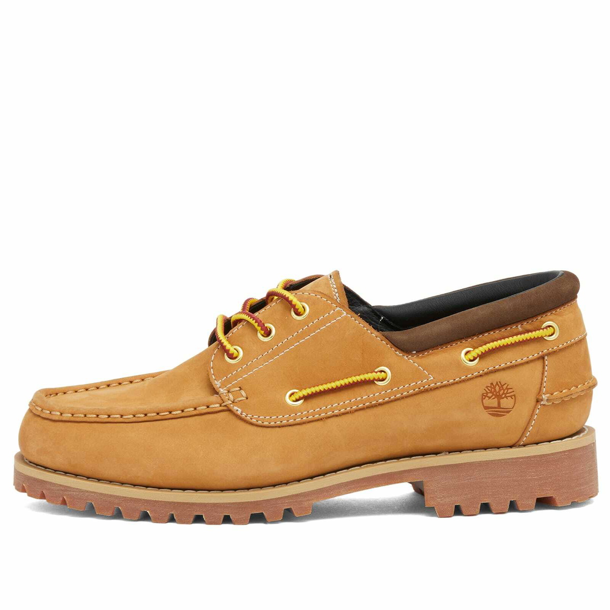 Timberland Men's Icons 3 Eye Classic Lug Shoe in Wheat Nubuck
