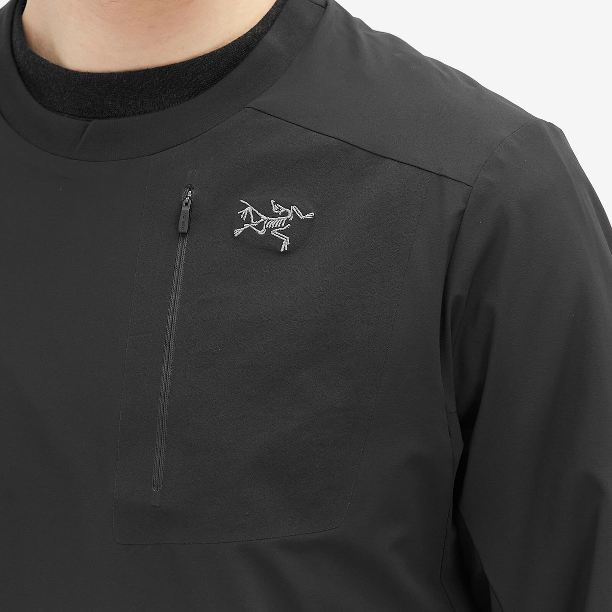 Arc'teryx Men's Proton Pullover Crew Sweatshirt in Black Arc'teryx