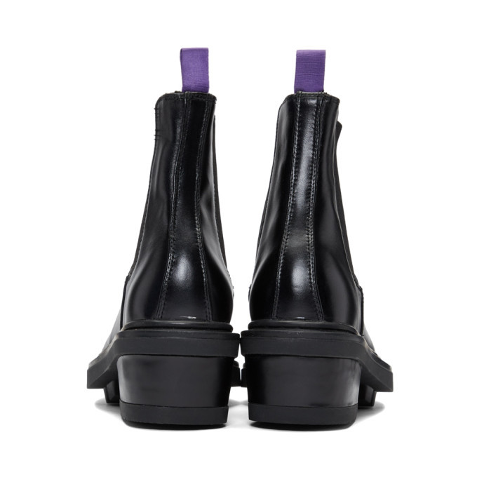 Eytys Black Leather Nikita Chelsea Boots Eytys